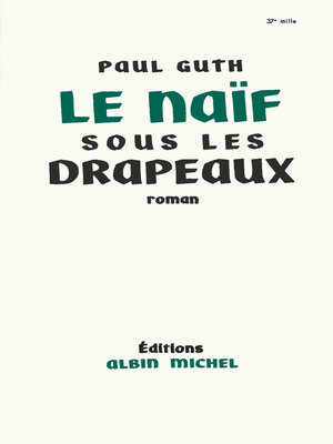 cover image of Le Naïf sous les drapeaux